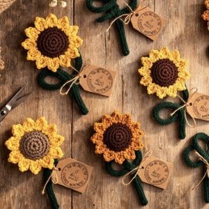 Crochet Sunflower